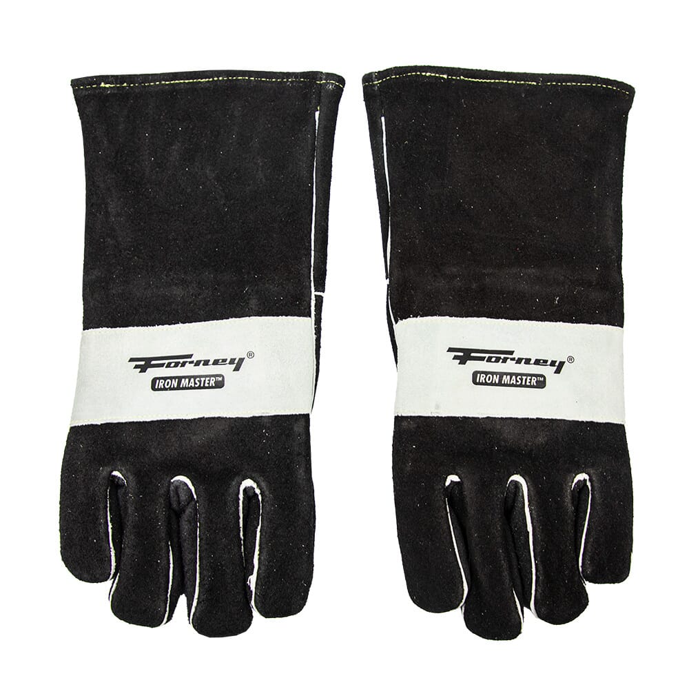 Forney Grey Leather Welding Gloves, Size XX-Large